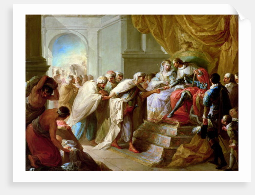 The Catholic King and Queen with an Embassy from the King of Fez by Vicente Lopez y Portana