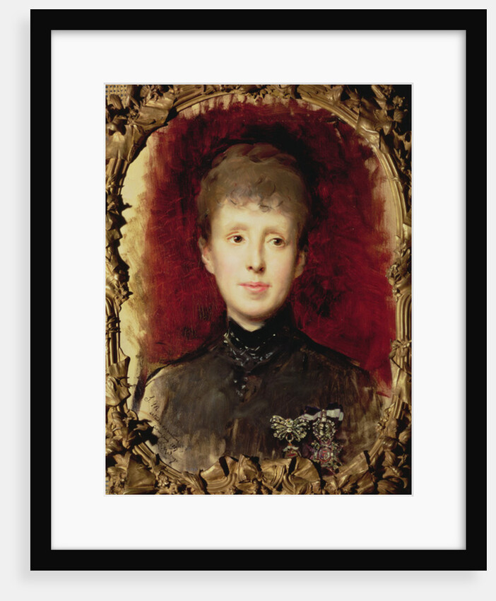 Marie Christine of Hapsburg, 1887 by Raimundo de Madrazo y Garreta