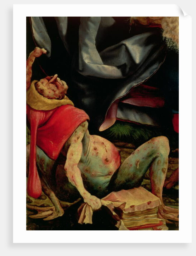Suffering Man by Matthias Grunewald