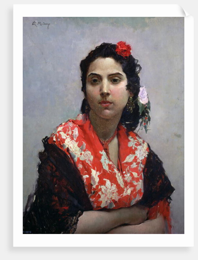 Gypsy Woman by Raimundo de Madrazo y Garreta