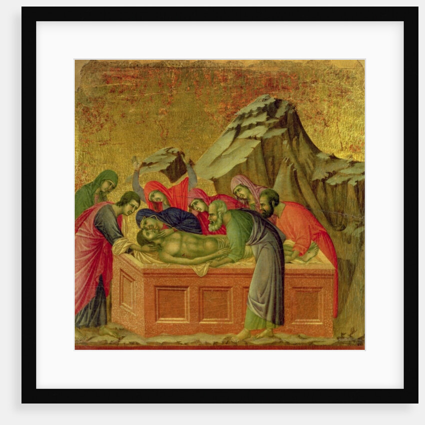 Maesta: The Burial of Christ, 1308-11 by Duccio di Buoninsegna