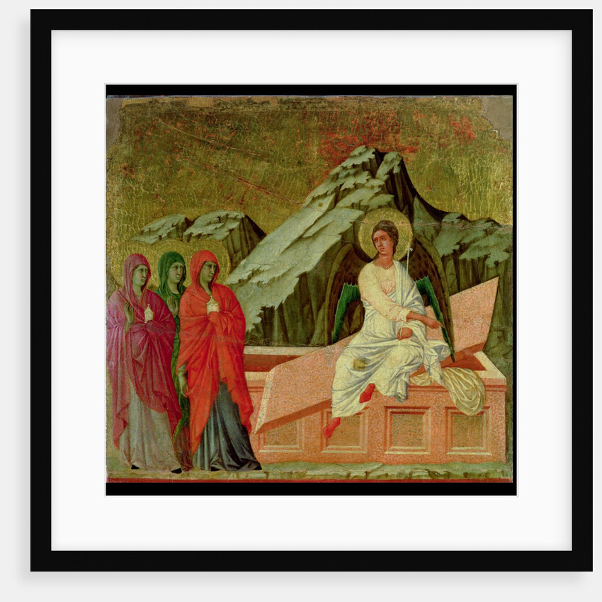 Maesta: The Three Maries at Christ's Tomb, 1308-11 by Duccio di Buoninsegna