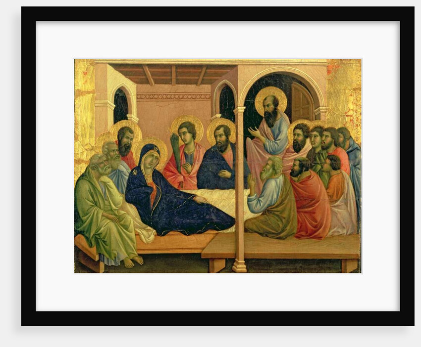 Maesta: The Virgin Taking Leave of the Disciples, 1308-11 by Duccio di Buoninsegna