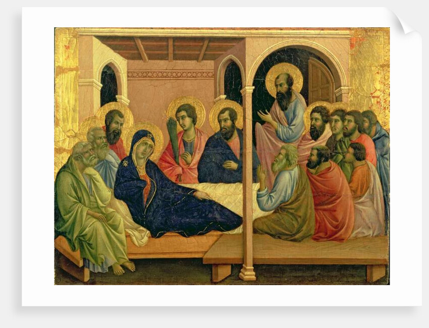 Maesta: The Virgin Taking Leave of the Disciples, 1308-11 by Duccio di Buoninsegna