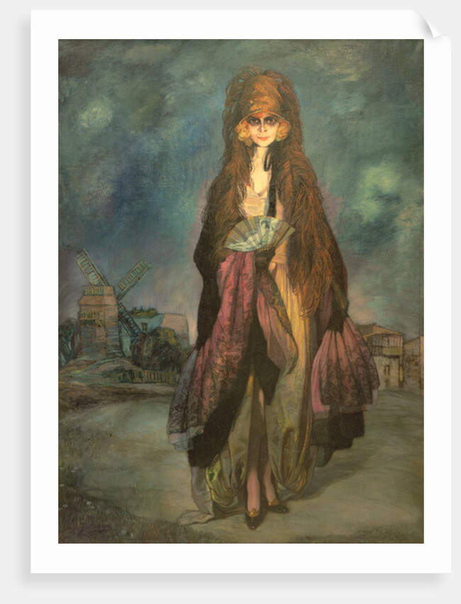 Portrait of the Marquesa Casati, 1923 by Ignacio Zuloaga y Zabaleta