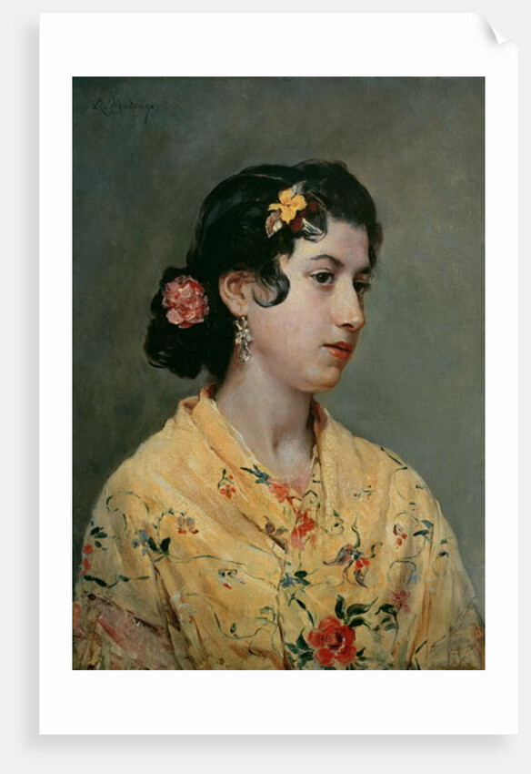 Andalucian Woman, 1898 by Raimundo de Madrazo y Garreta
