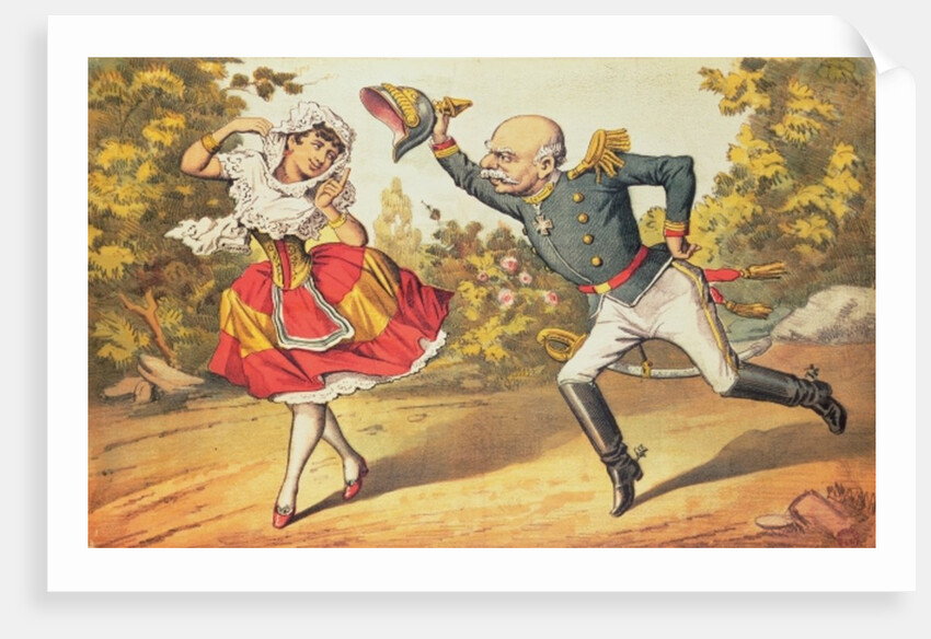 Spain rejecting Bismark's Advances, 1883 by Anonymous