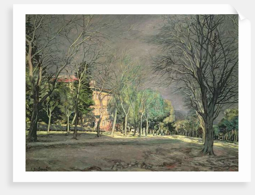 Countryside near El Escorial, 1932 by Ignacio Zuloaga y Zabaleta
