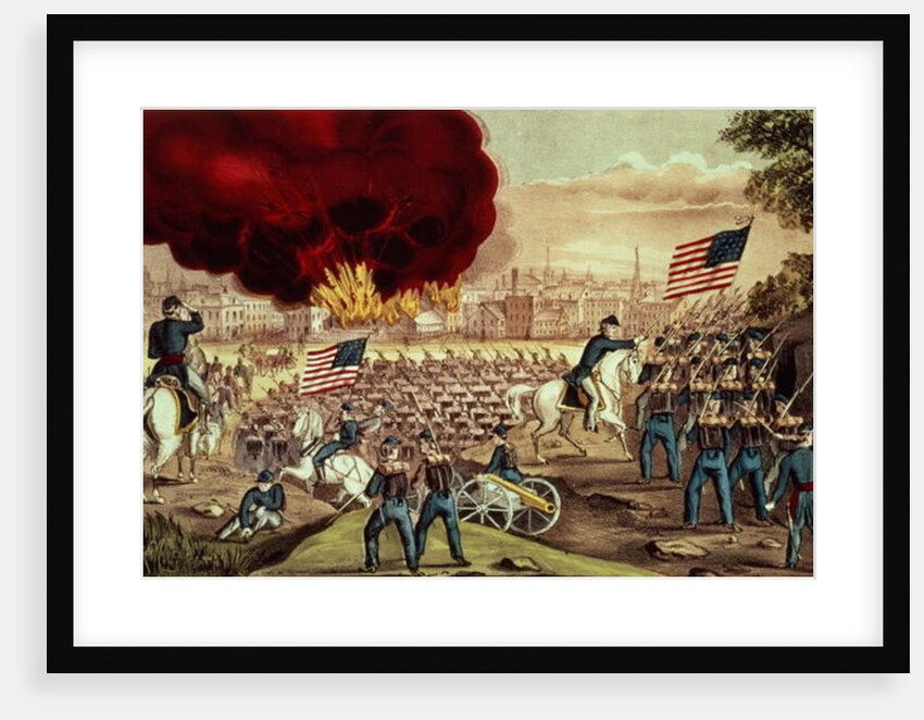The Capture of Atlanta by the Union Army, 2nd September, 1864 by N. and Ives J.M. Currier