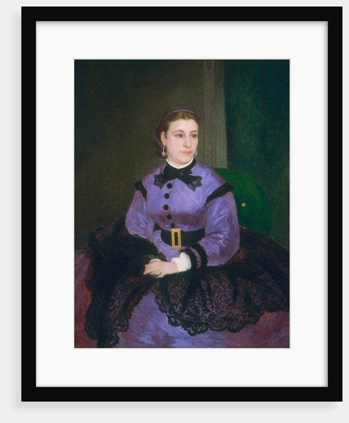 Portrait of Mademoiselle Sicot, 1865 by Pierre Auguste Renoir