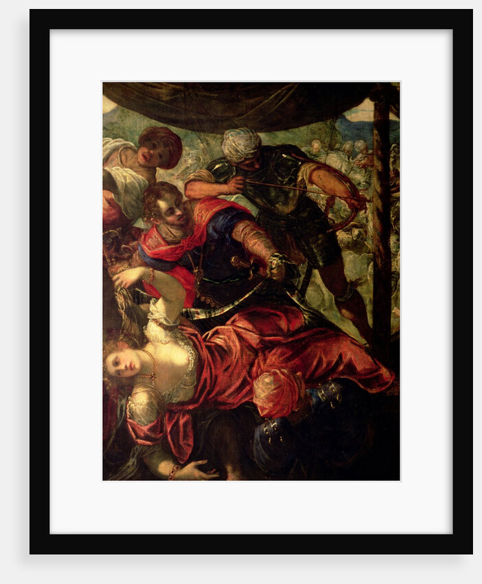 Battle between Turks and Christians, c.1588/89 by Jacopo Robusti Tintoretto