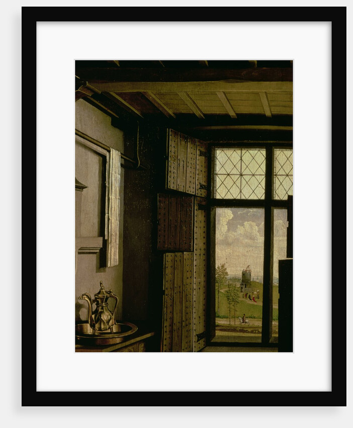 Detail of the Window by Master of Flemalle