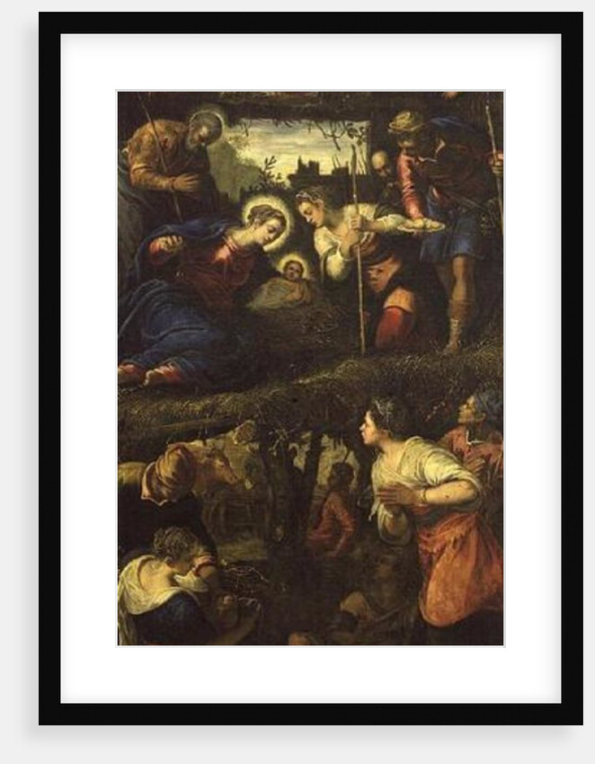 The Nativity and Adoration by Jacopo Robusti Tintoretto