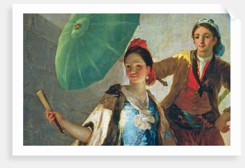 The Parasol, 1777 by Francisco Jose de Goya y Lucientes