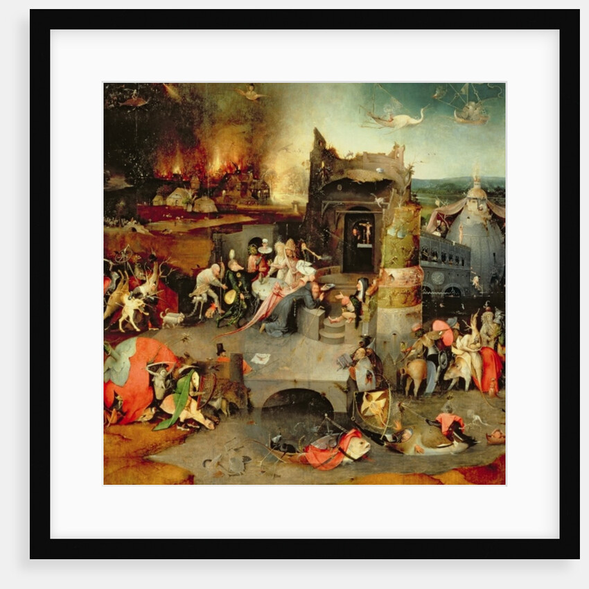 Triptych of the Temptation of St. Anthony, 1505-06 by Hieronymus Bosch