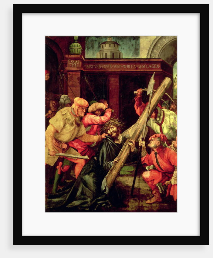 Christ carrying the Cross by Matthias Grunewald