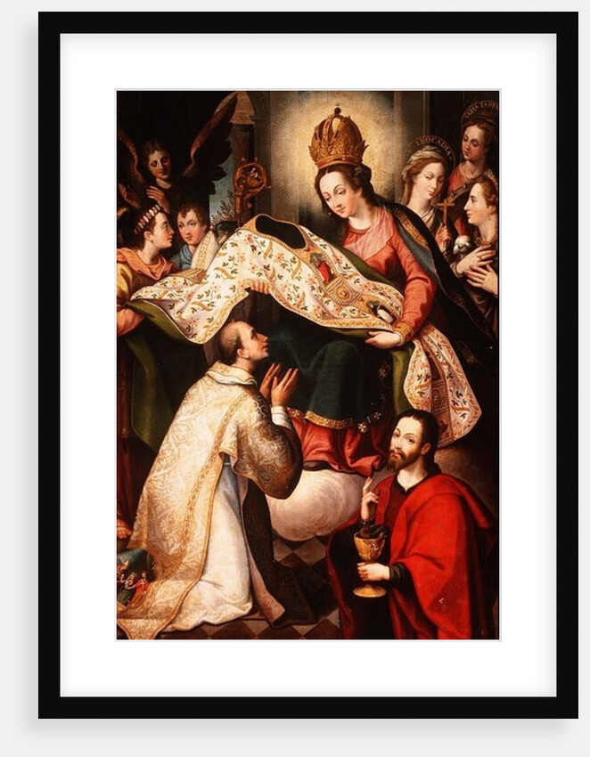 Presentation of the Cope to St. Ildefonsus, 1600-24 by Diego de Aguilar