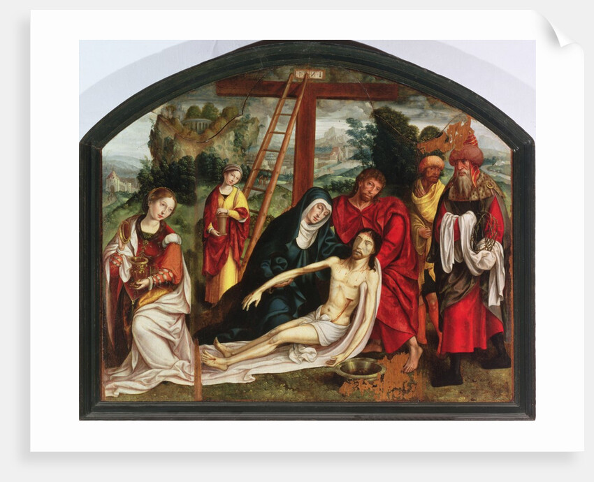 Descent from the Cross by Spanish School