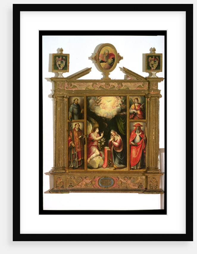 The Annunciation, 1581 by Spanish School