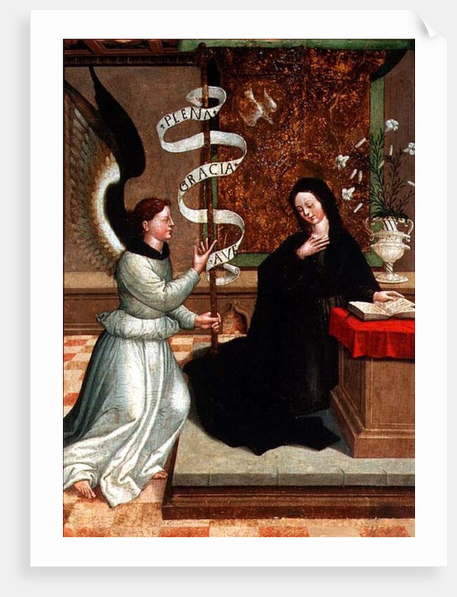 The Annunciation by Juan de Borgona
