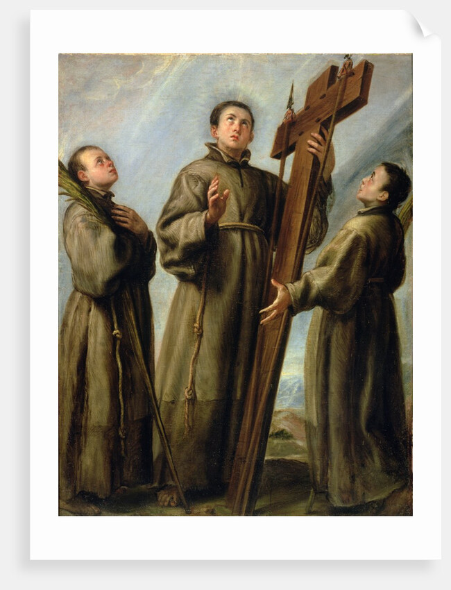 The Franciscan Martyrs in Japan by Don Juan Carreno de Miranda