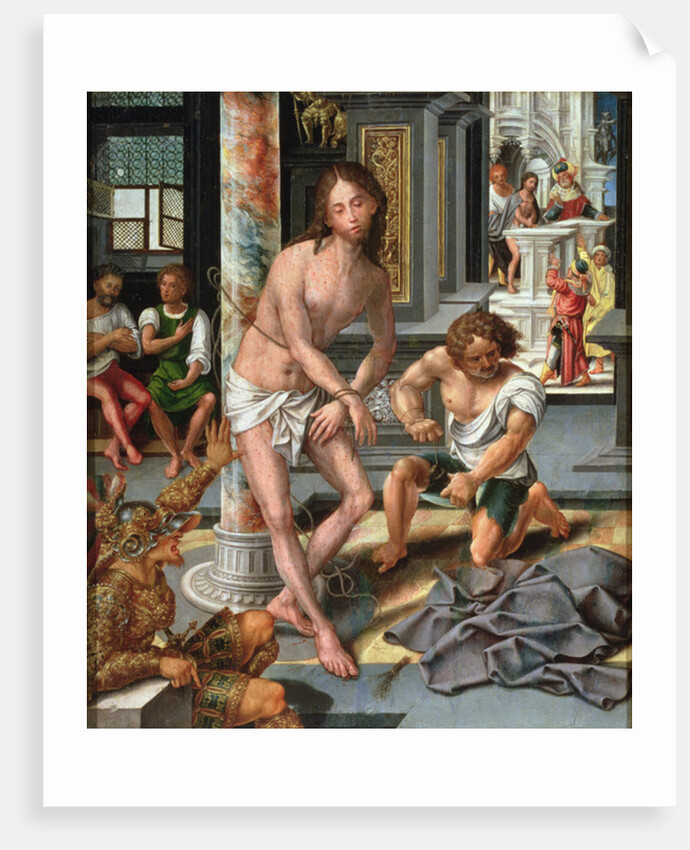 The Flagellation by Pieter Coecke van Aelst