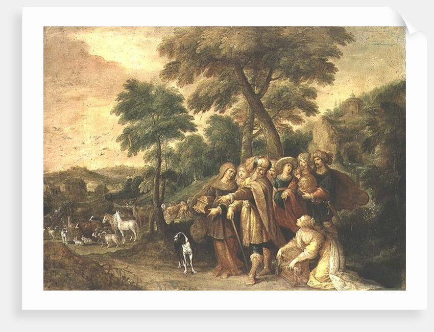 Noah entering the Ark by Frans II Francken