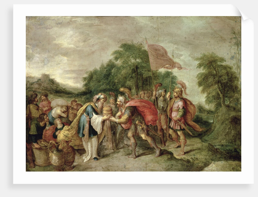 The Meeting of Abraham and Melchizedek by Frans II Francken