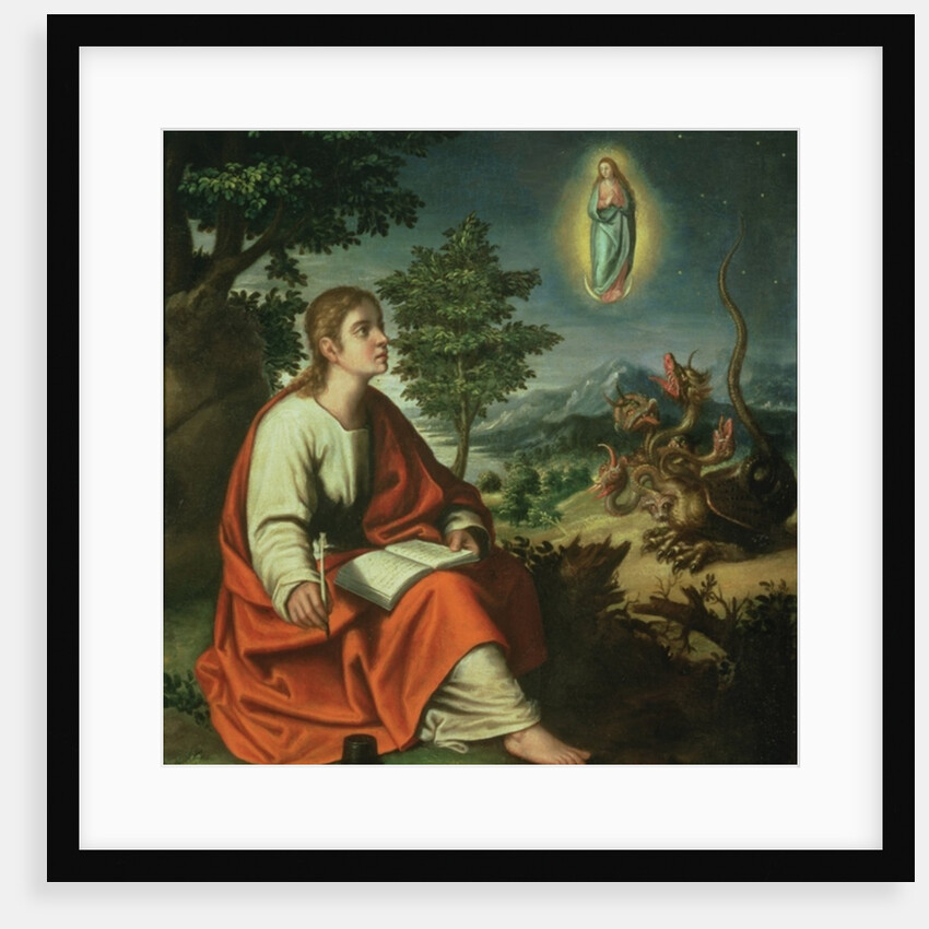 The Vision of St. John the Evangelist on Patmos by Juan Sanchez Cotan