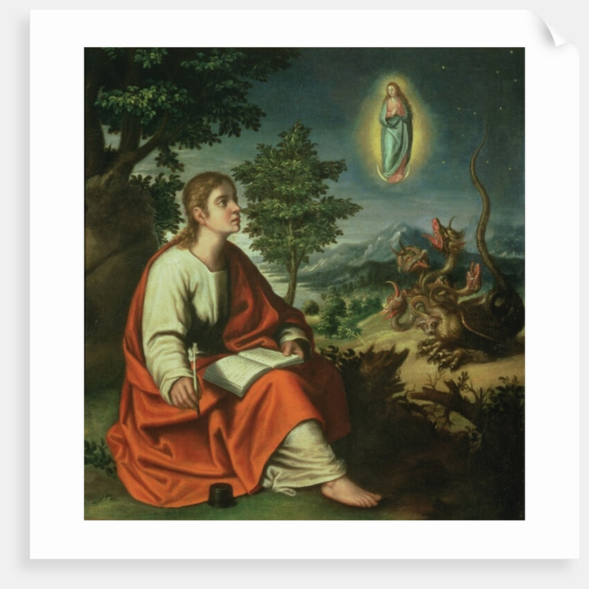 The Vision of St. John the Evangelist on Patmos by Juan Sanchez Cotan
