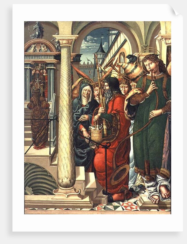 The Presentation of the Virgin in the Temple, 1519 by Master of Sigena