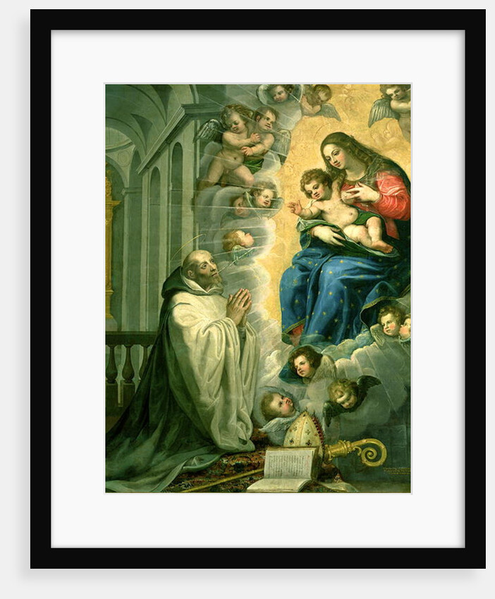 The Vision of St. Bernard, 1634 by Vicente Carducho
