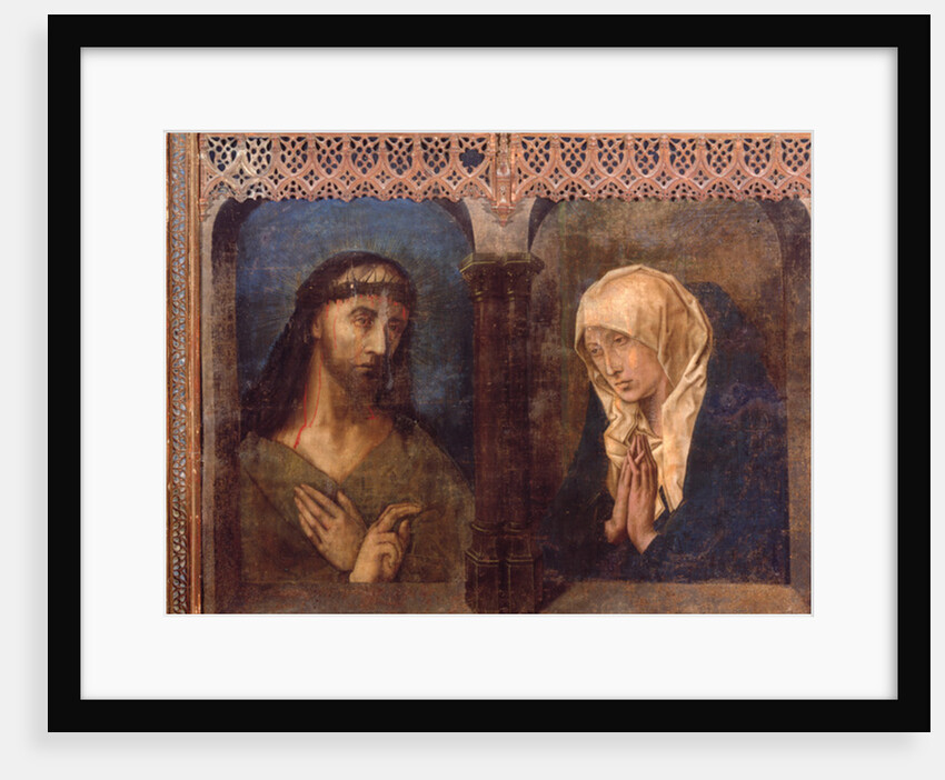 Christ and the Grieving Virgin by Hugo van der Goes