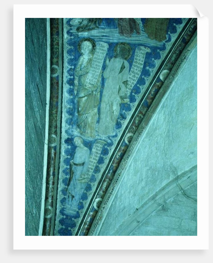 The Prophets from La Salle de la Grande Audience c.1353 by Matteo Giovanetti