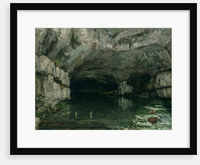 The Grotto of the Loue, 1864 by Gustave Courbet