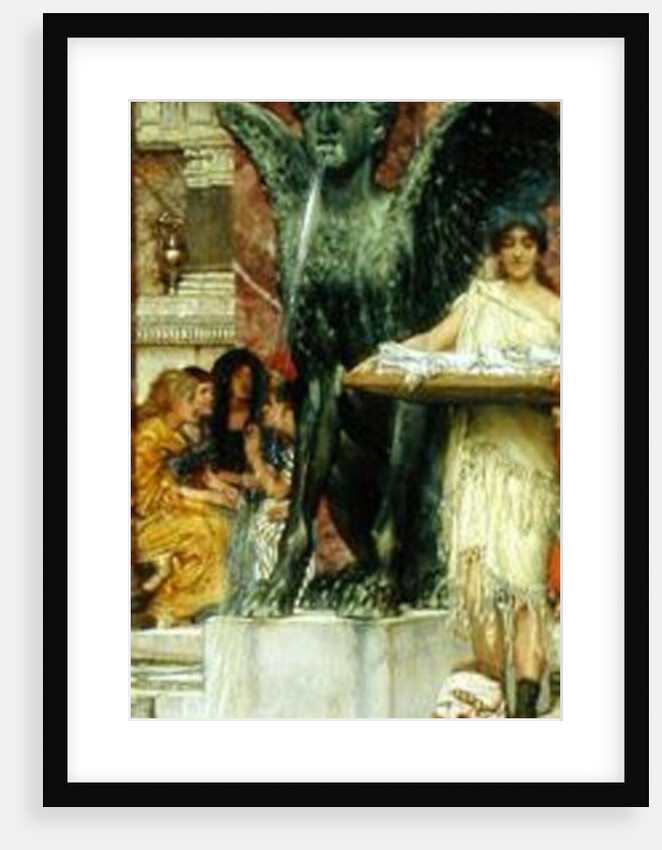 In the Roman Baths, or Roman Women In The Bath, 1876 by Lawrence Alma-Tadema