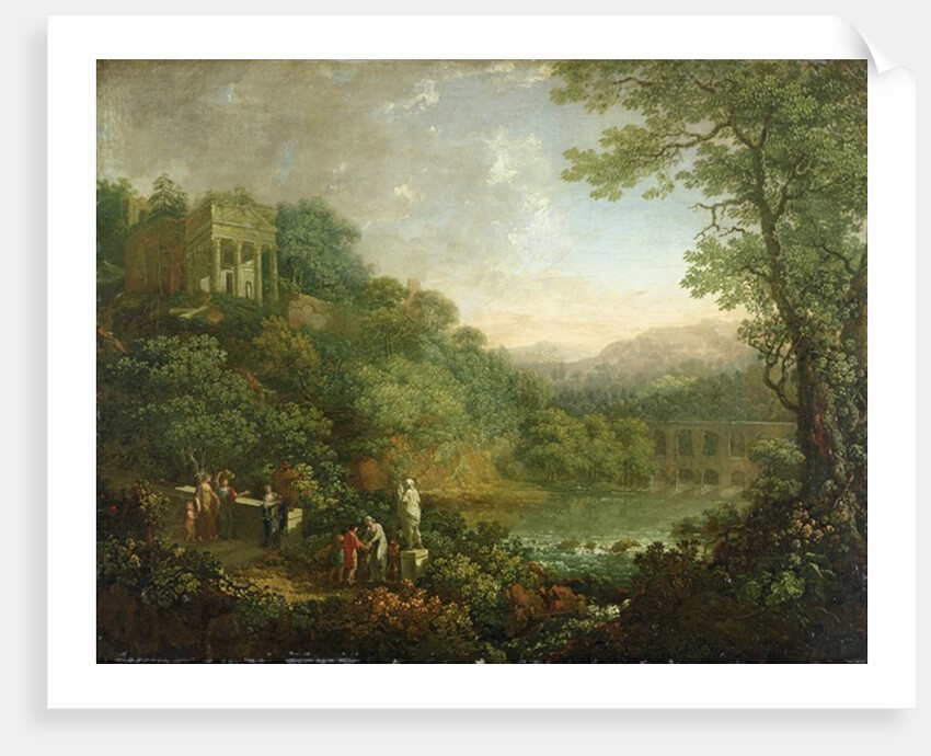 Ideal Landscape, 1776 by Johann Sebastian Bach