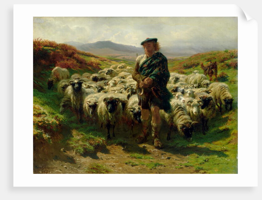 The Highland Shepherd, 1859 by Rosa Bonheur