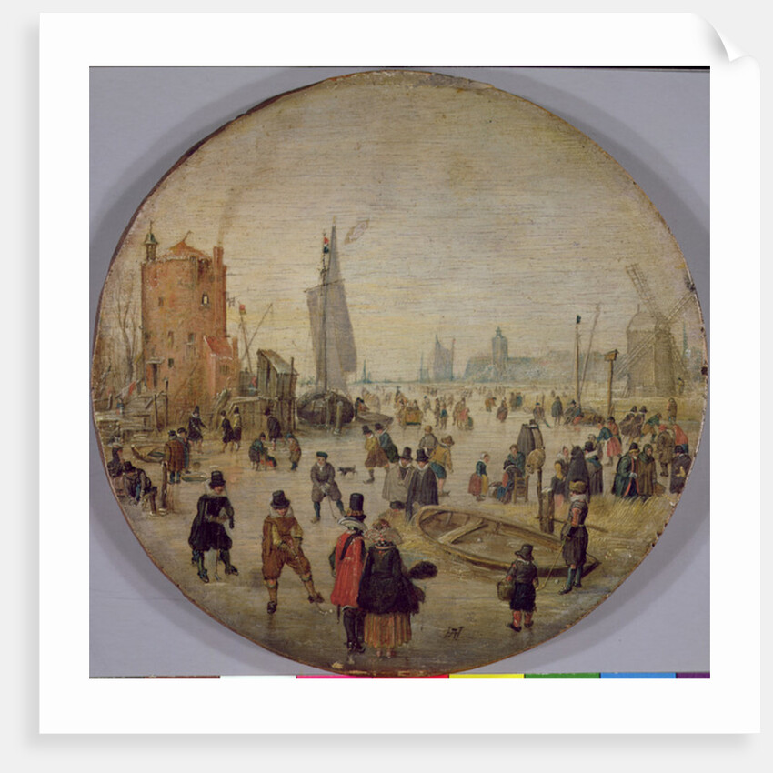 Winter Landscape by Barent Avercamp