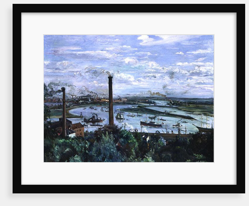 View of Kohlbrand, 1911 by Lovis Corinth