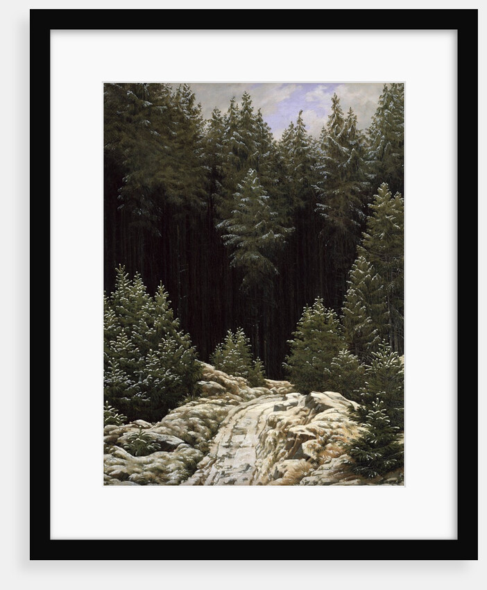 Early Snow, c.1828 by Caspar David Friedrich