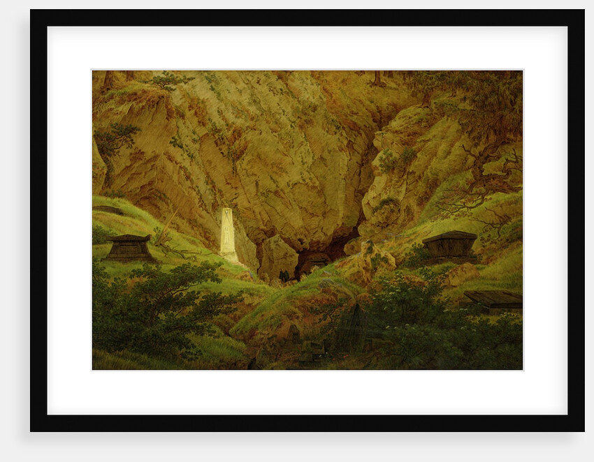 Graves of Ancient Heroes, 1812 by Caspar David Friedrich