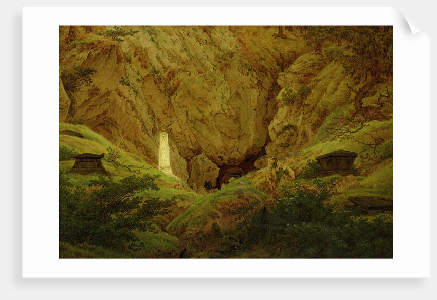 Graves of Ancient Heroes, 1812 by Caspar David Friedrich