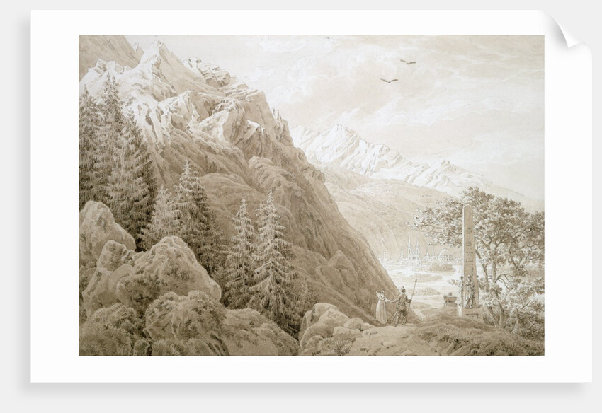 Autumn by Caspar David Friedrich