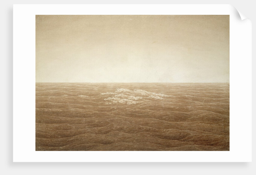 Sea at Sunrise, 1828 by Caspar David Friedrich