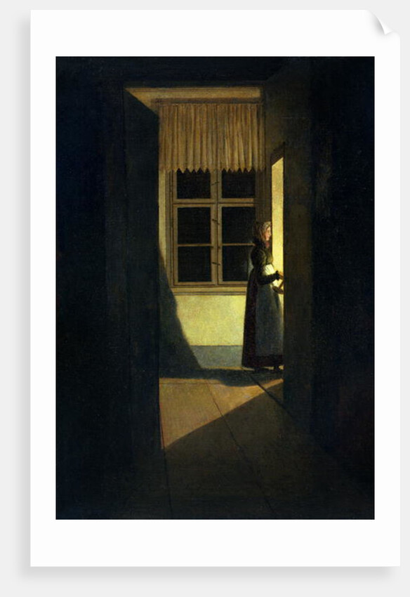 The Woman with the Candlestick, 1825 by Caspar David Friedrich