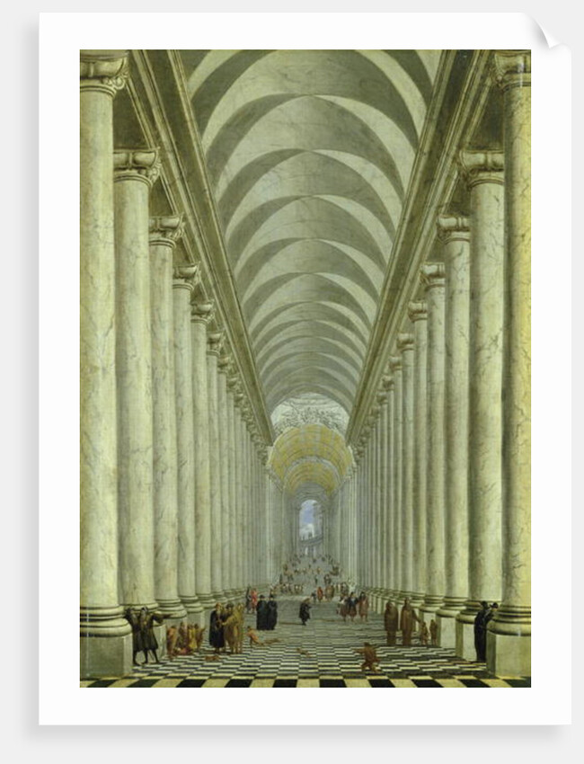 Renaissance Indoor Staircase, 1667 by Wilhelm van Ehrenberg