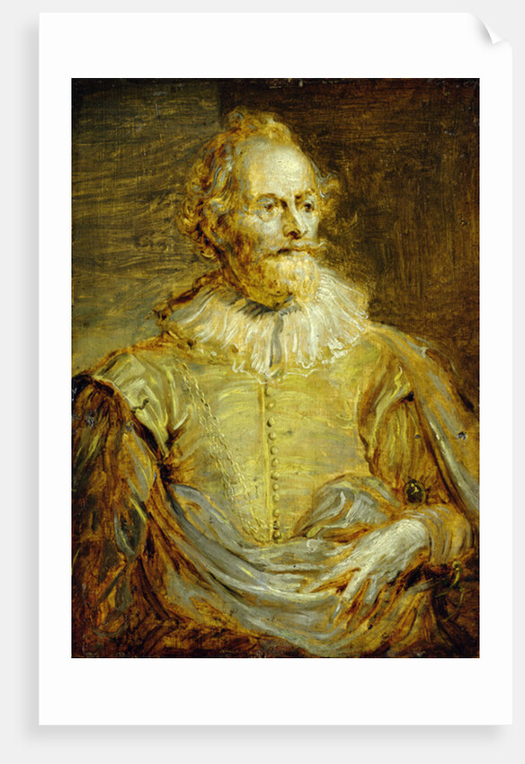 Portrait of Senator Paulus Halmalius by Anthony van Dyck