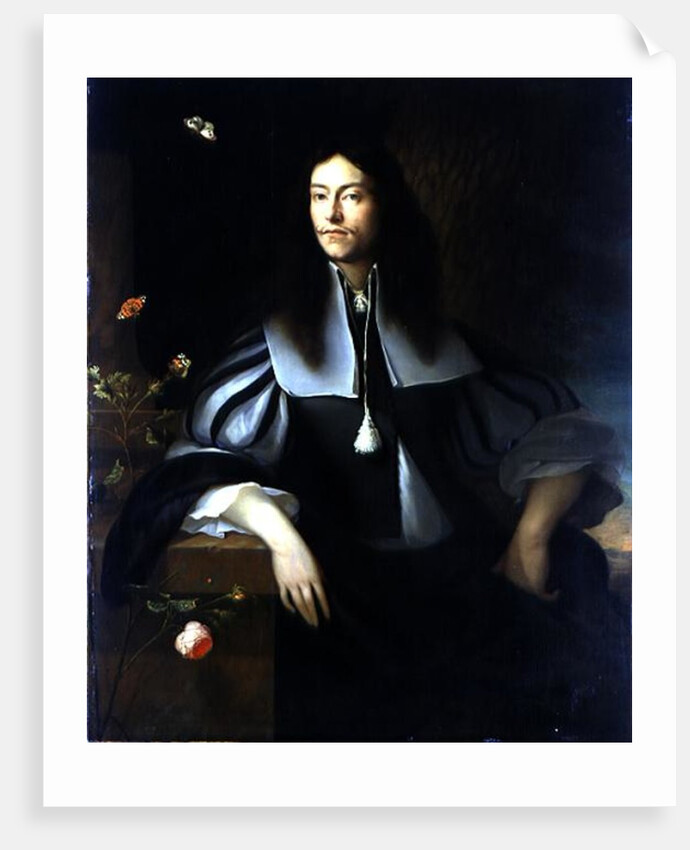 Portrait of an Unknown Gentleman, 1663 by Ottmar the Elder Elliger