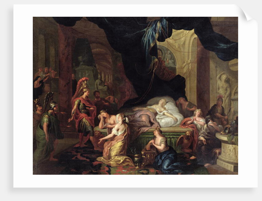 The Death of Cleopatra by Ottmar the Younger Elliger